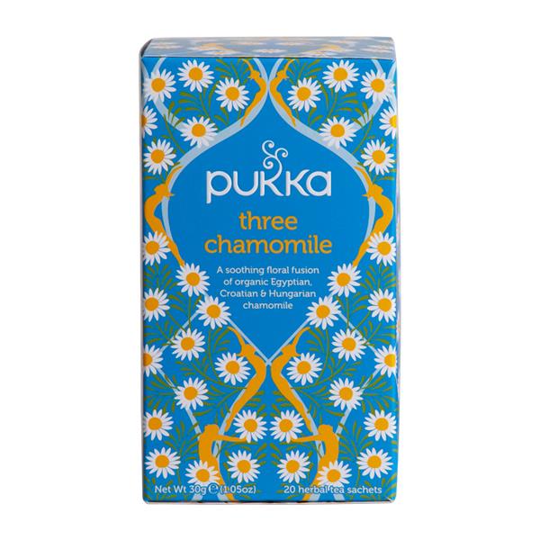Three Chamomile Pukka 20 breve økologisk